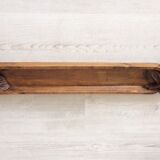 Art Deco wooden bread cut