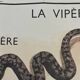 Old school poster Rossignol – Viper & Lizard / Bird families