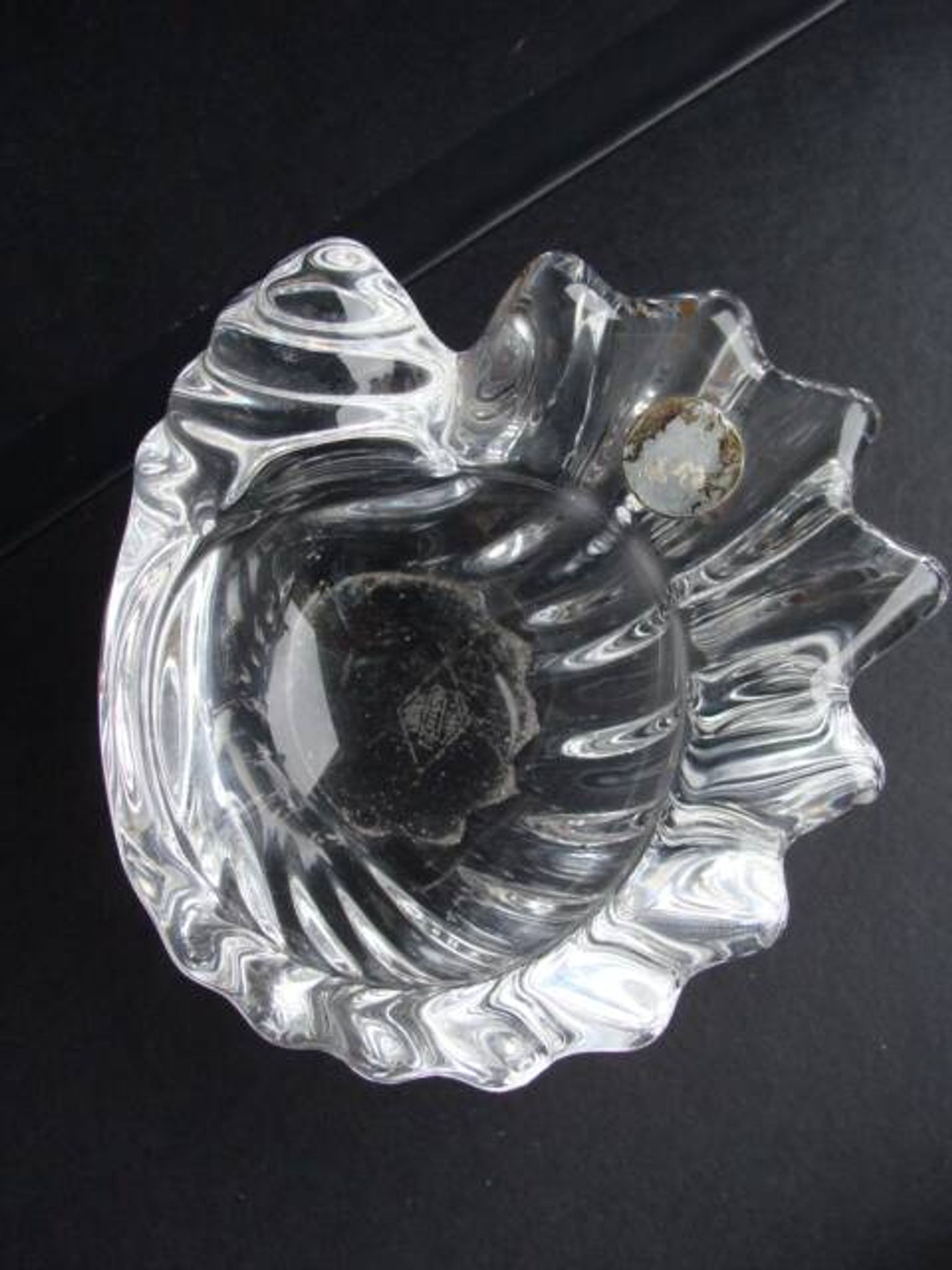Crystal catchall from Vannes le Châtel