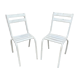 pair of terrace bistro chair 1960 Metal