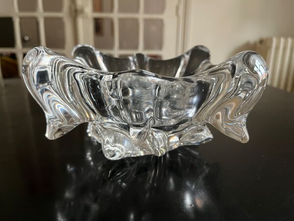 Cendrier en cristal années 70