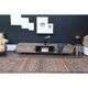 1970s Turkish Oushak Handmade Wool Cotton Brown Kilim Runner Rug 98x418