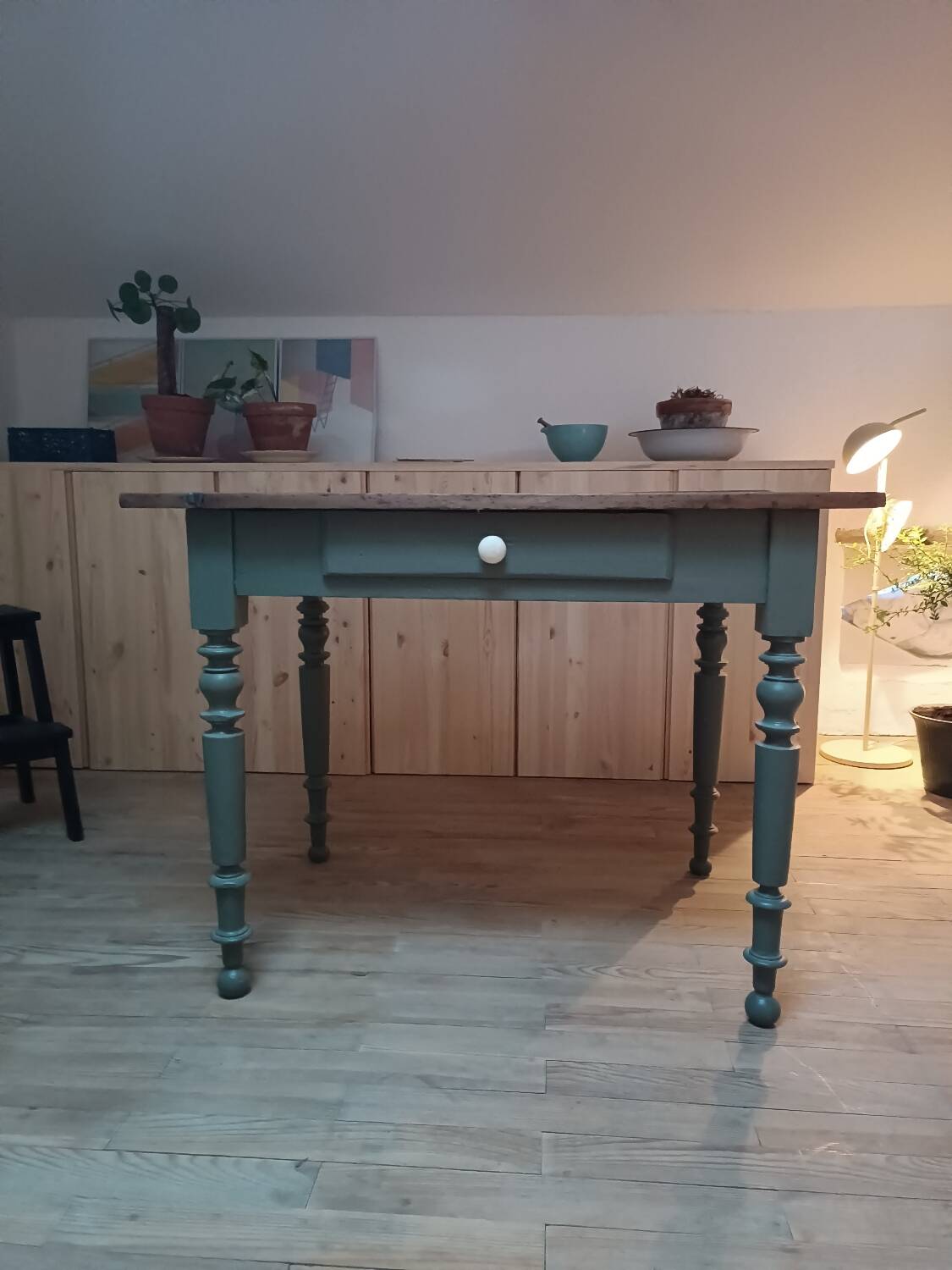 Small Farmhouse Side Table