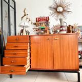 Enfilade "Alvéole" – Design by Marcel Gascoin – Circa 1960