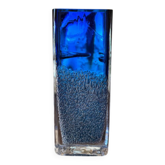 Vase en verre massif d'Ingrid Glas, Allemagne, années 1960