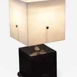 Romeo Rega 70s lucite table lamp