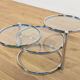 Mid-Century Chrome and Glass Coffee Table by Milo Baughman, USA, 1970s