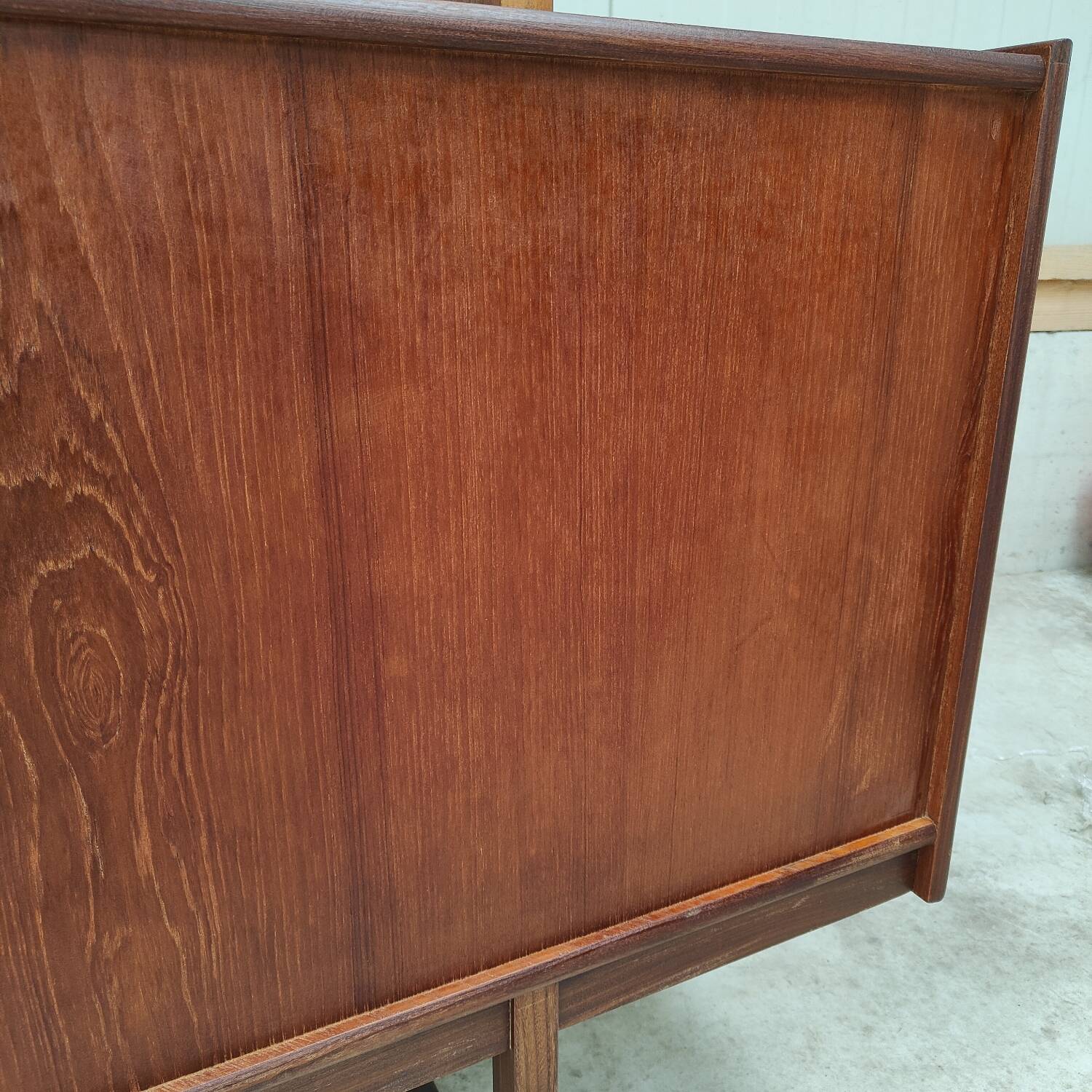 Scandinavian teak bar by Turnidge England 1960s