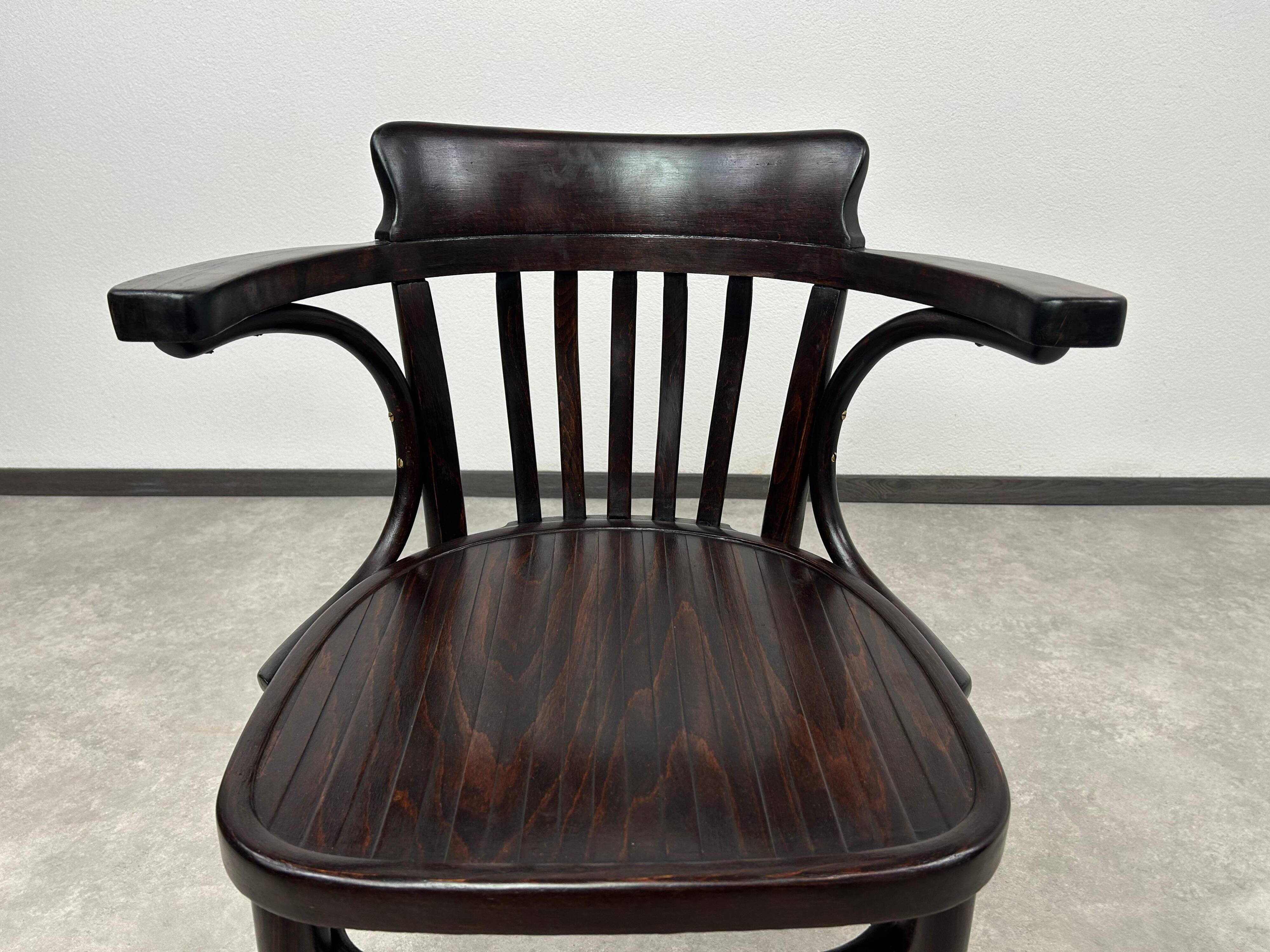 Secession office chair by Thonet