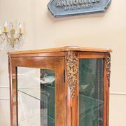 ROSEWOOD DISPLAY CABINET IN LOUIS XVI STYLE, 19TH CENTURY