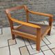 Danish canapé and its 1970s teak armchair