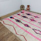 Handmade wool Berber rug 310 X 240 CM