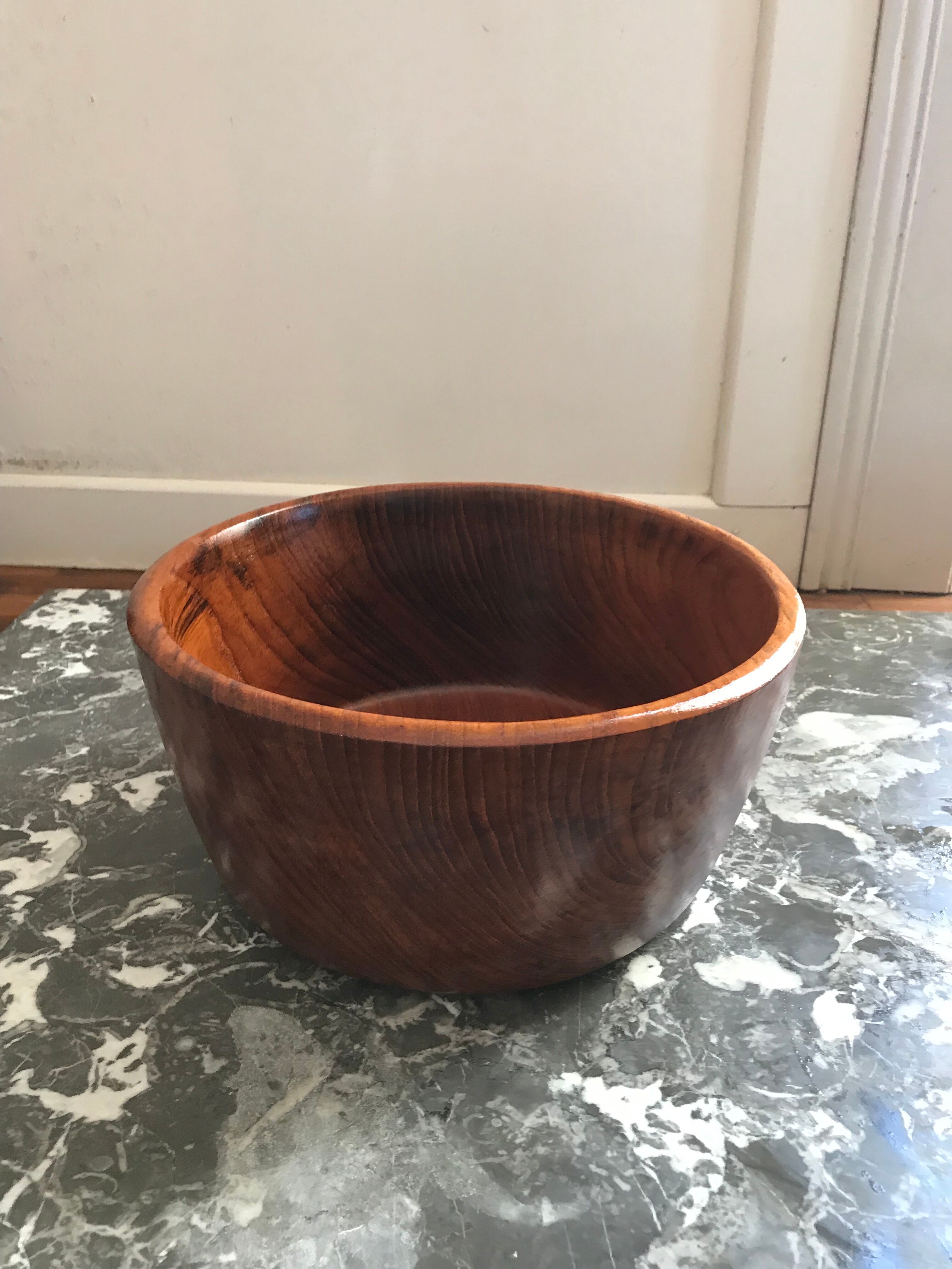 Bowl teak scandinavian look