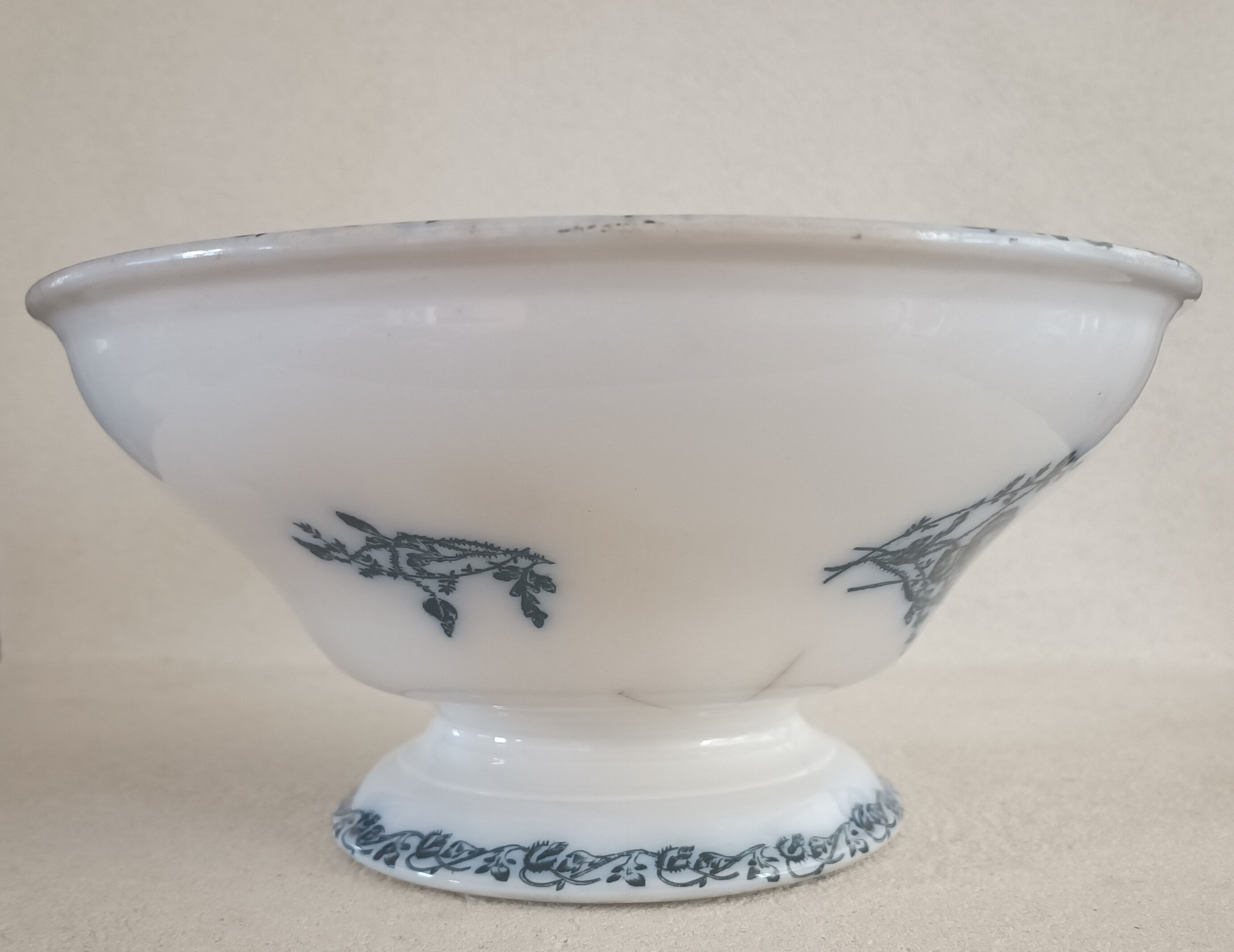 Onnaing iron earth service, plates, salad bowl and sausage maker