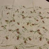 Vintage rectangular tablecloth