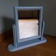 Swivel table mirror