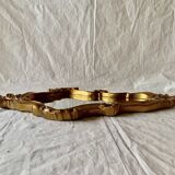 Golden shell mirror - baroque style