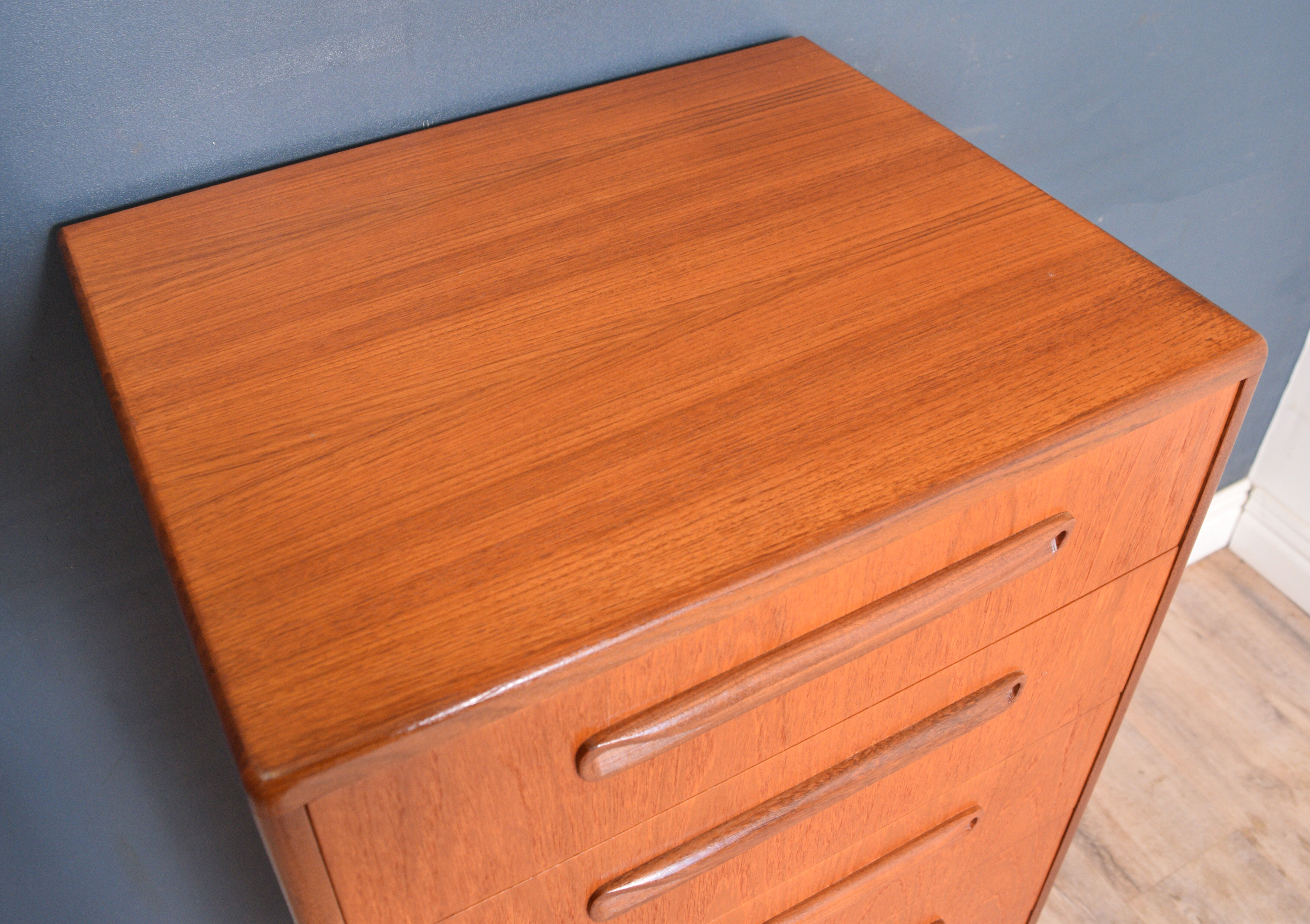G-Plan Fresco teak 6 drawer chest of drawers