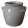 Vase garden pot glazed stoneware with two handles