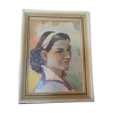 Portrait de femme au bandeau