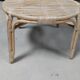 Table basse en rotin