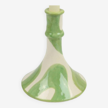 Large Candle Holder - light green