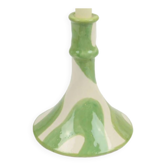 Large Candle Holder - light green