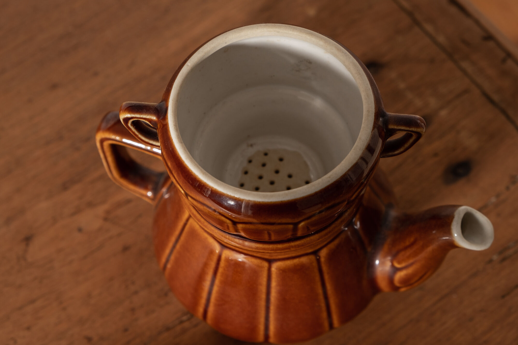 vintage ceramic coffee maker