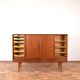 Mid-Century Teak Highboard Model 13 by Gunni Omann for Omann Jun, 1960s