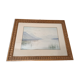 Pastel landscape signed ambroise 1914