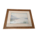 Pastel landscape signed ambroise 1914