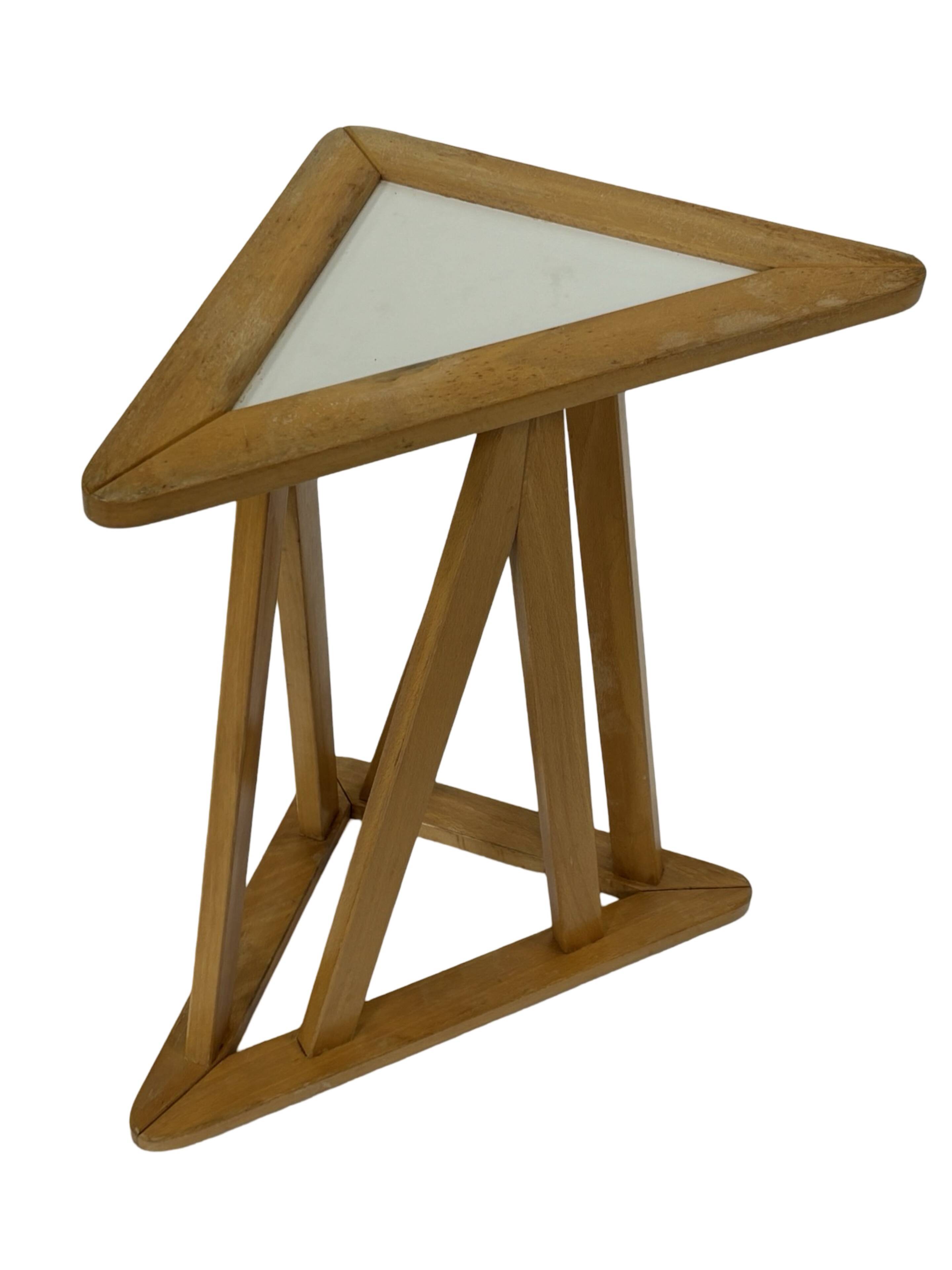 Vintage Side Table Standard 1960s Unique Design