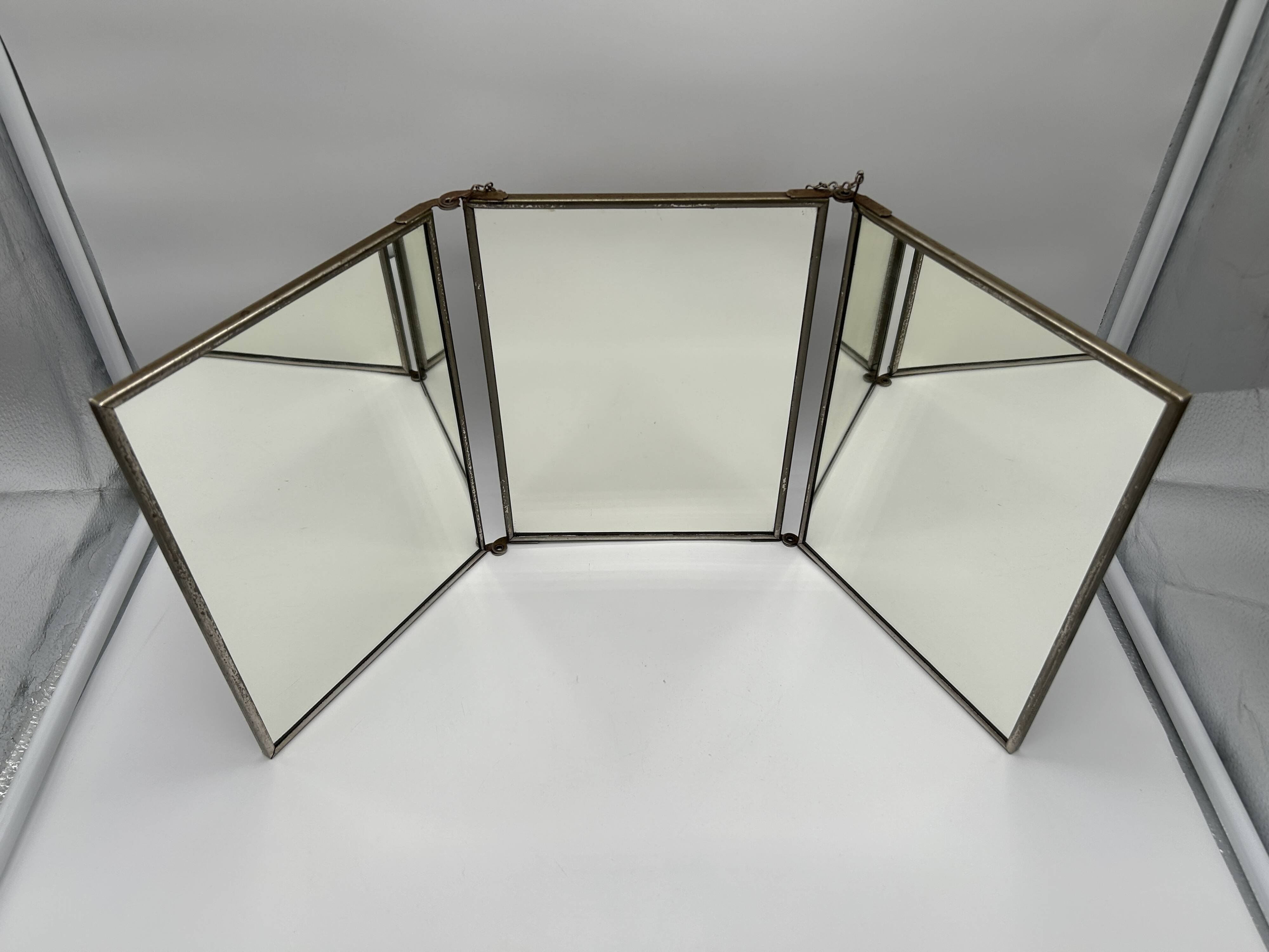 Barber triptych mirror - circa 1920