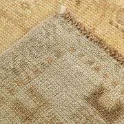 7x10 Vintage Cream & Brown Persian Rug, 205x316Cm