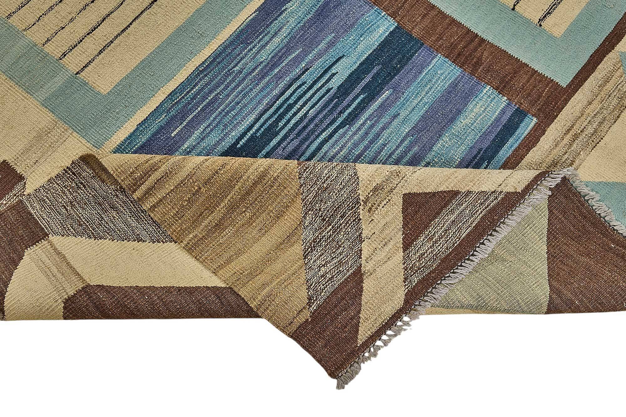 Contemporary Tribal Decorative Kilim 313 cm x 391 cm