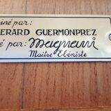 Gérard Guermonprez dining table, 1950s