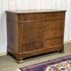 Commode Louis Philippe fin XIXème en noyer et sapin