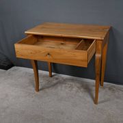 Small walnut console table, Restoration period – early 19th century.