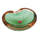 Miniature Vide-Poche Murano Sommerso Bullicante Green Pink Labelled 60s