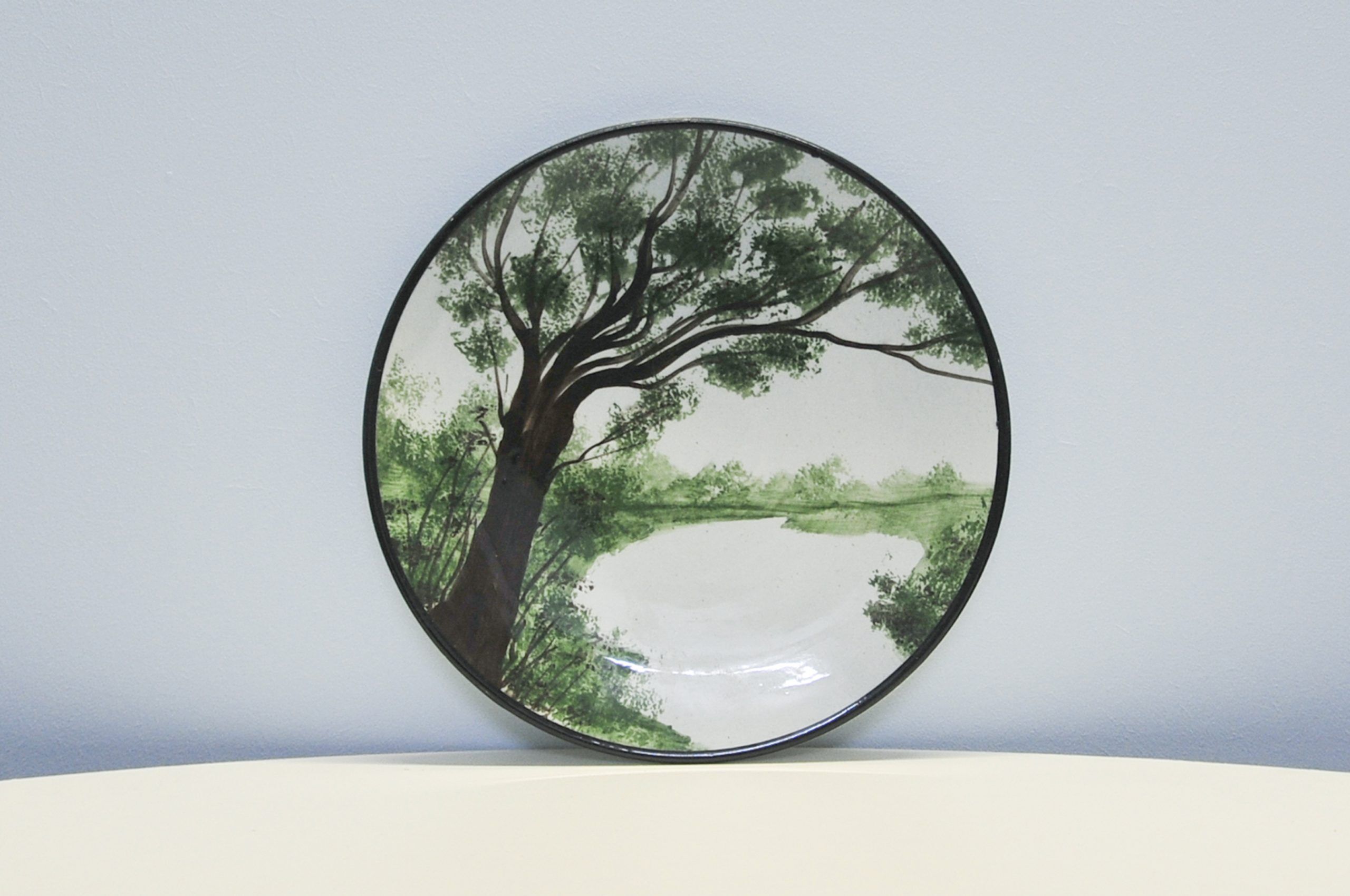 Wall plate in the shape of a vintage tree from Denmark