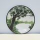 Assiette murale en forme d'arbre vintage du Danemark