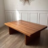 Table basse en bois massif
