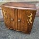 Pair of vintage art deco bedside tables from the 1950s