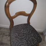 Chaise Louis Philippe refaite à neuf