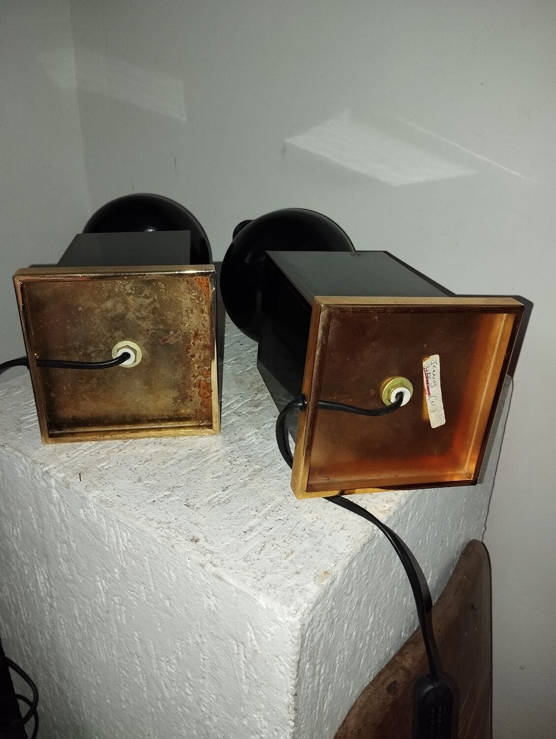 Pair of Le Dauphin Jenning house lamps