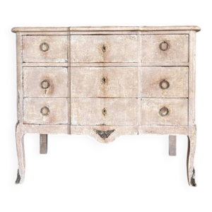 Commode patinée