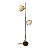 White vintage Dijkstra mushroom floor lamp
