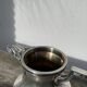 English silver-plated milk jug or vase