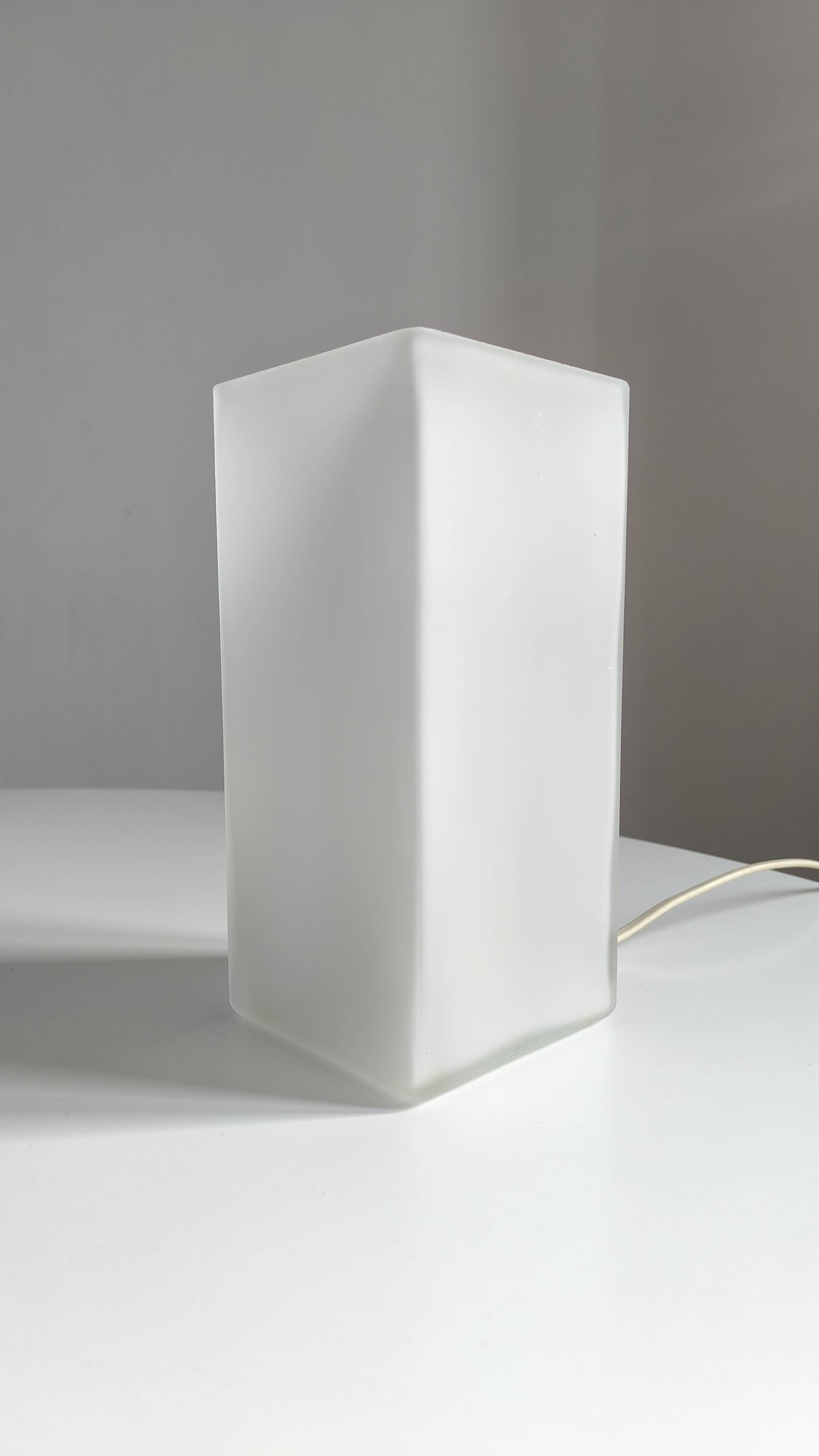 Ikea frosted glass lamp 1990