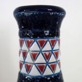 Art Deco ceramic vase with bird decoration by Amphora, 1920